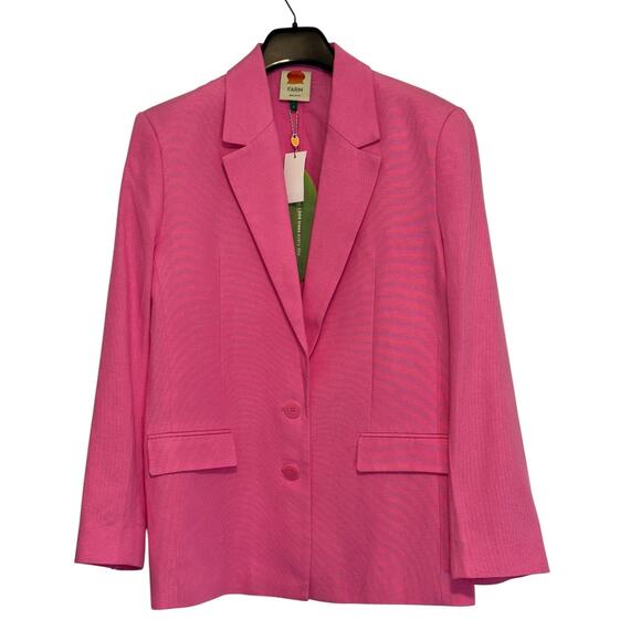 New NWT Farm Rio Pink Blazer Size Small - Picture 2 of 13